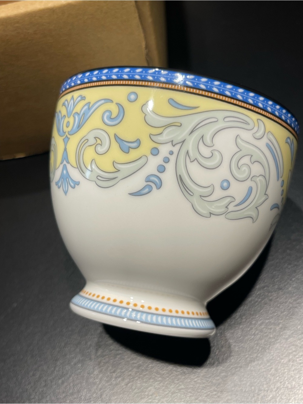 Lenox Menorca Palace Teacups, set of 4